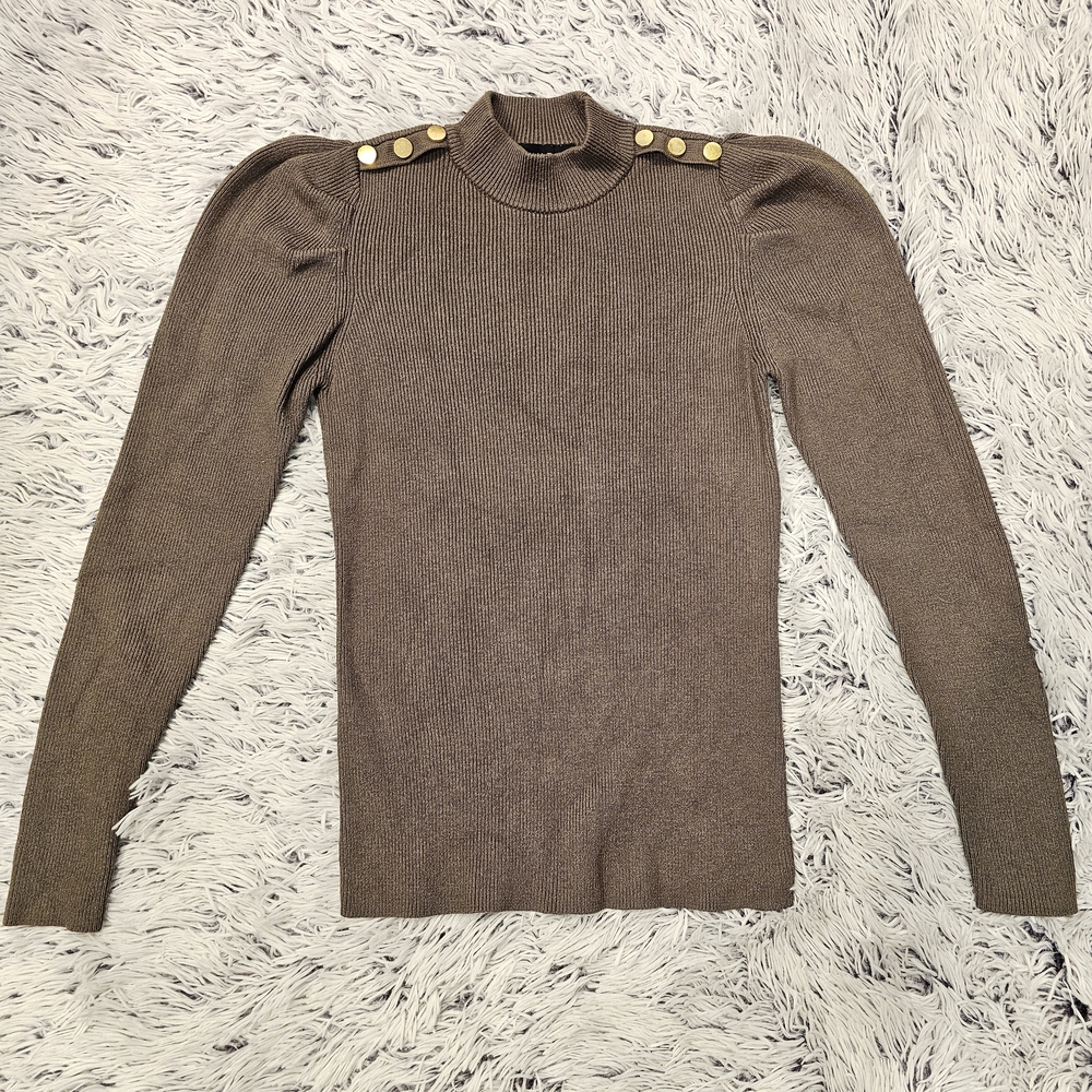 Laundry By Shelli Segal Gteen Knit Top